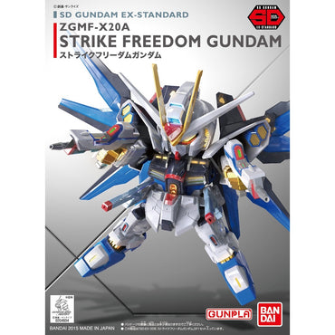 Bandai Spirits SD EX-STANDARD STRIKE FREEDOM GUNDAM - Gundam Model Kits
