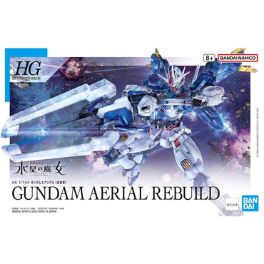 Bandai Spirits HG 1/144 Gundam Aerial Rebuild - THE WITCH FROM MERCURY - Model Kits