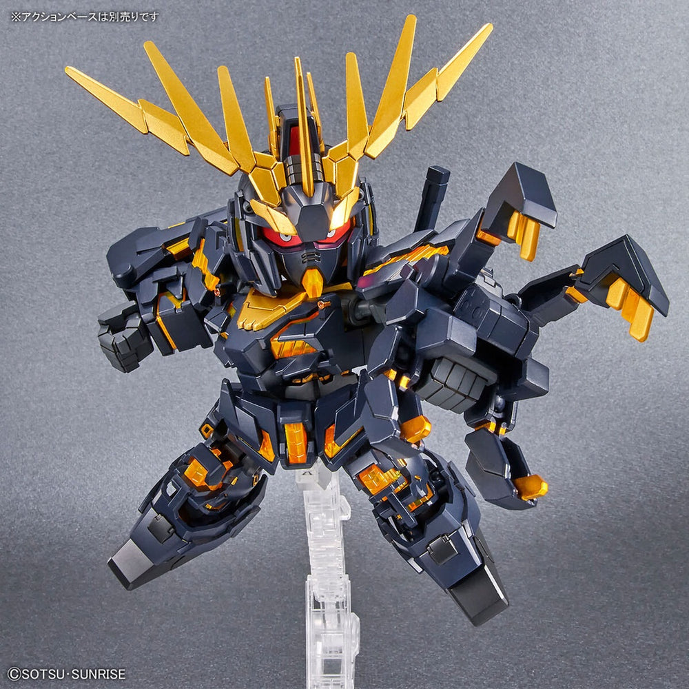 Bandai Spirits SD GUNDAM CROSS SILHOUETTE Unicorn Gundam 2 Banshee (Destroy Mode) & Banshee Norn Parts Set - Model Kits