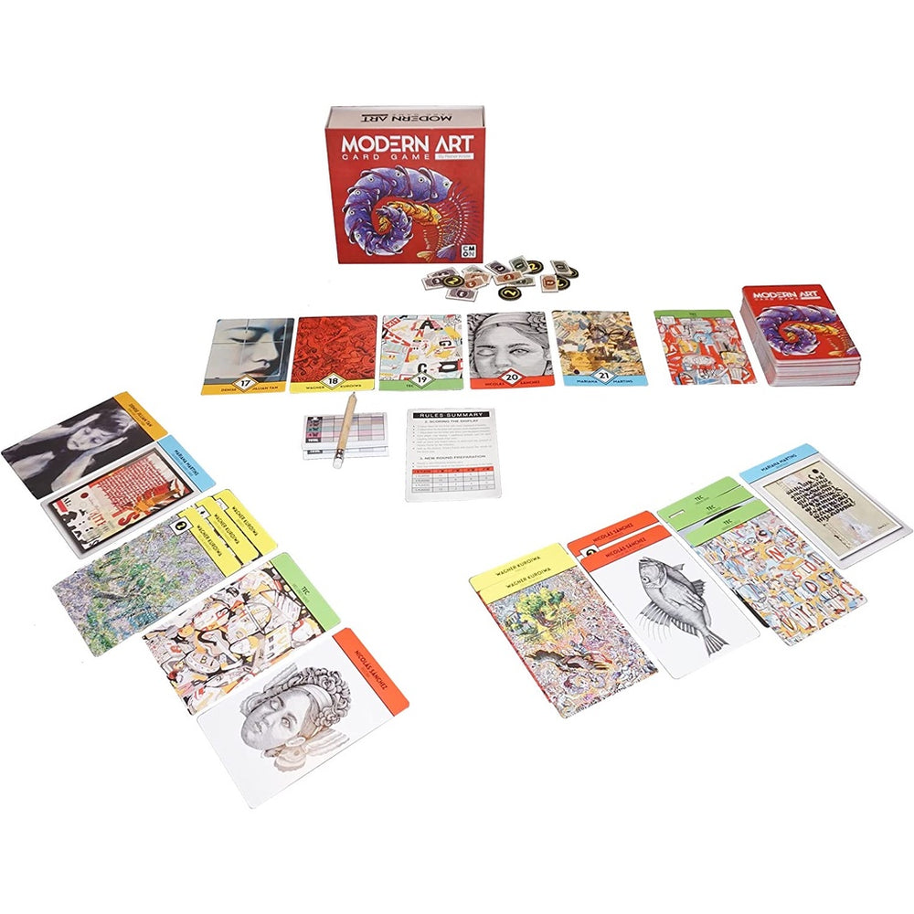 Modern Art Card Game [Board Game]