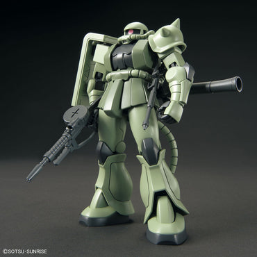 Bandai Spirits HGUC 1/144 MS-06 ZAKU II - Gundam Model Kits