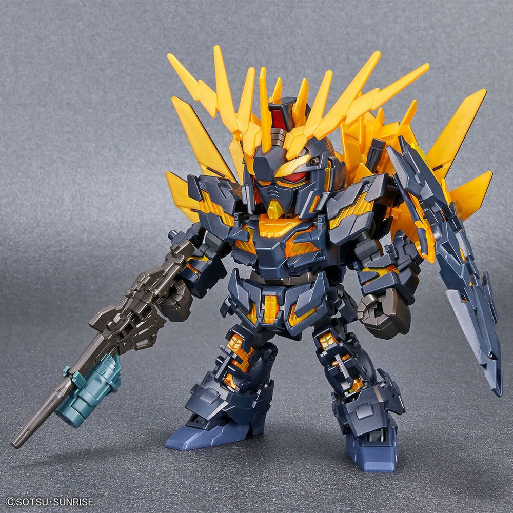 Bandai Spirits SD GUNDAM CROSS SILHOUETTE Unicorn Gundam 2 Banshee (Destroy Mode) & Banshee Norn Parts Set - Model Kits