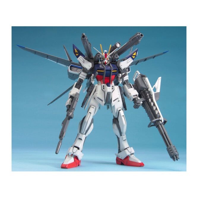 Bandai Spirits 1/100 MG Lukas's Strike E + IWSP - Gundam Model Kits