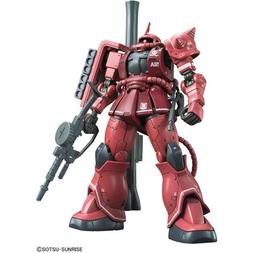 Bandai Spirits HG 1/144 MS-06S Zaku II Principality of Zeon Char Aznable's Mobile Suit Red Comet Ver. - Model Kits