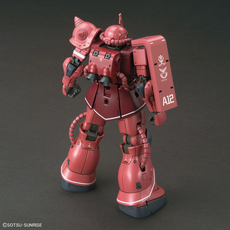 Bandai Spirits HG 1/144 MS-06S Zaku II Principality of Zeon Char Aznable's Mobile Suit Red Comet Ver. - Model Kits