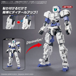 Bandai Spirits 1/144 30MM Customize Material (Decoration Parts 1 White) - Model Kits
