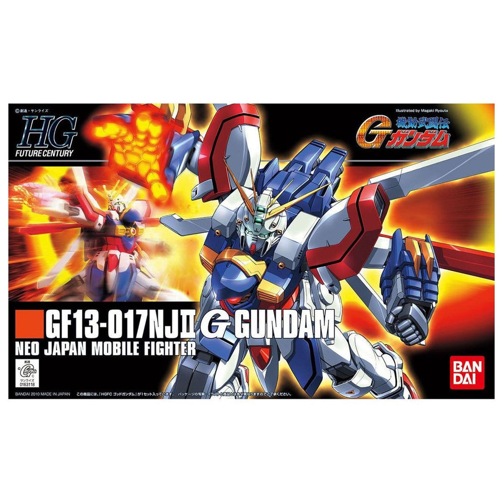 Bandai Spirits HGFC 1/144 GF13-017NJII G Gundam - Gundam Model Kits