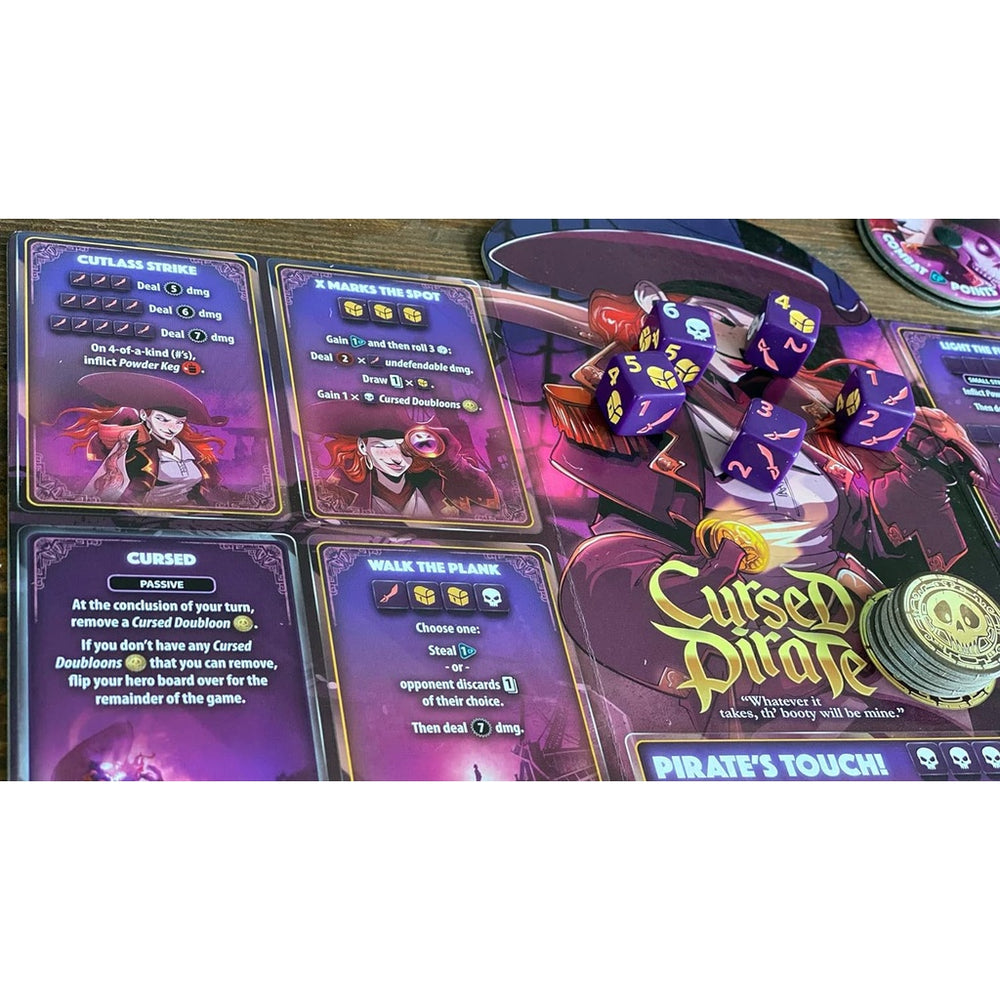 Dice Throne: Season Two – Cursed Pirate v. Artificer [Board Games]