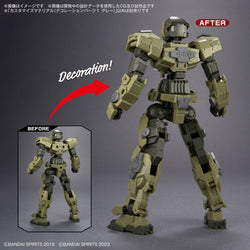 Bandai Spirits 1/144 30MM Customize Material (Decoration Parts 1 Gray) - Model Kits