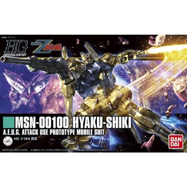 Bandai Spirits HGUC 1/144 MSN-00100 HYAKU-SHIKI - Gundam Model Kits