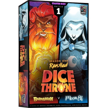 Dice Throne: Season One ReRolled – Barbarian v. Moon Elf [Board Games]