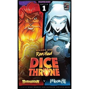 Dice Throne: Season One ReRolled – Barbarian v. Moon Elf [Board Games]