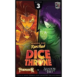 Dice Throne: Season One ReRolled – Pyromancer v. Shadow Thief [Board Games]