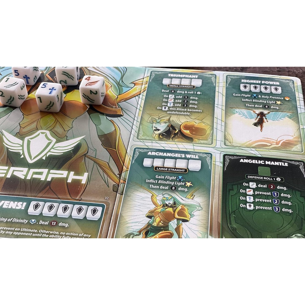 Dice Throne: Season Two – Seraph v. Vampire Lord [Board Games]