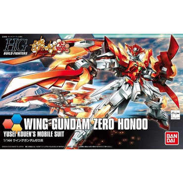 Bandai Spirits HGBF 1/144 Wing Gundam Zero Honoo - Gundam Model Kits
