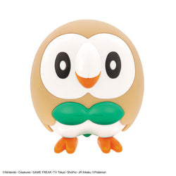 Bandai Spirits Pokemon Plastic Model Collection Quick!! No.10 Rowlet - Model Kits