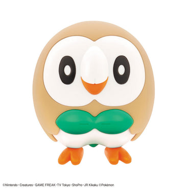 Bandai Spirits Pokemon Plastic Model Collection Quick!! No.10 Rowlet - Model Kits