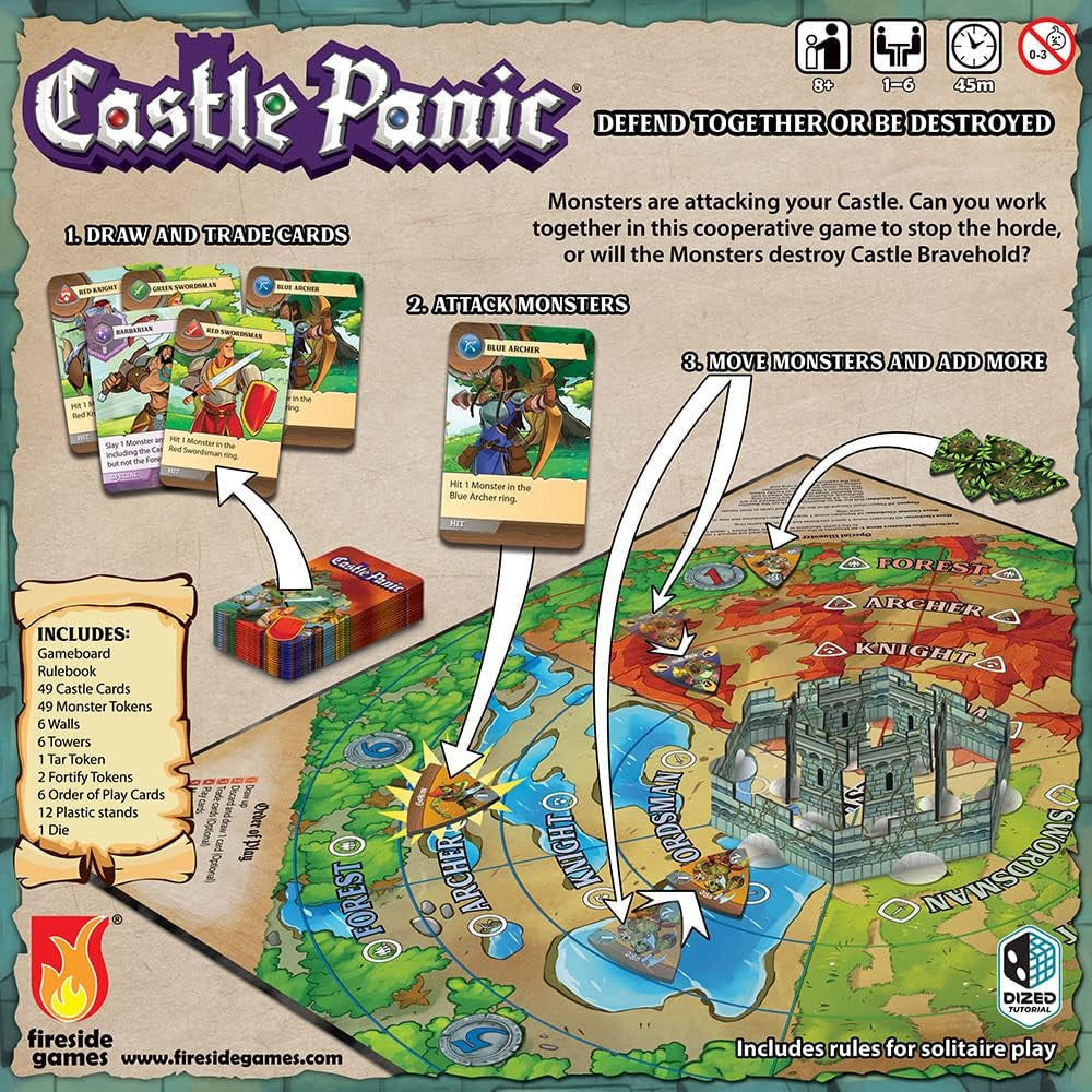 Castle Panic 2nd Edition [Board Game]