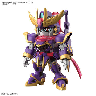 Bandai Spirits SD GUNDAM CROSS SILHOUETTE F-Kunoichi Kai (Gundam Build Metaverse) - Gundam Model Kits