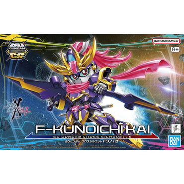 Bandai Spirits SD GUNDAM CROSS SILHOUETTE F-Kunoichi Kai (Gundam Build Metaverse) - Gundam Model Kits