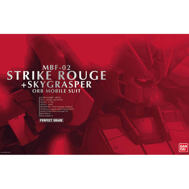 Bandai Spirits PG 1/60 Perfect Grade Strike Rouge + Skygrasper - Model Kits