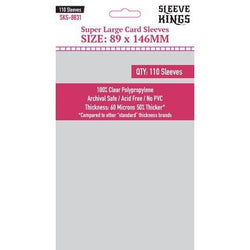 Sleeve Kings Card Sleeves - 60/100 microns thick - 55/110 per pack - board game card sleeves