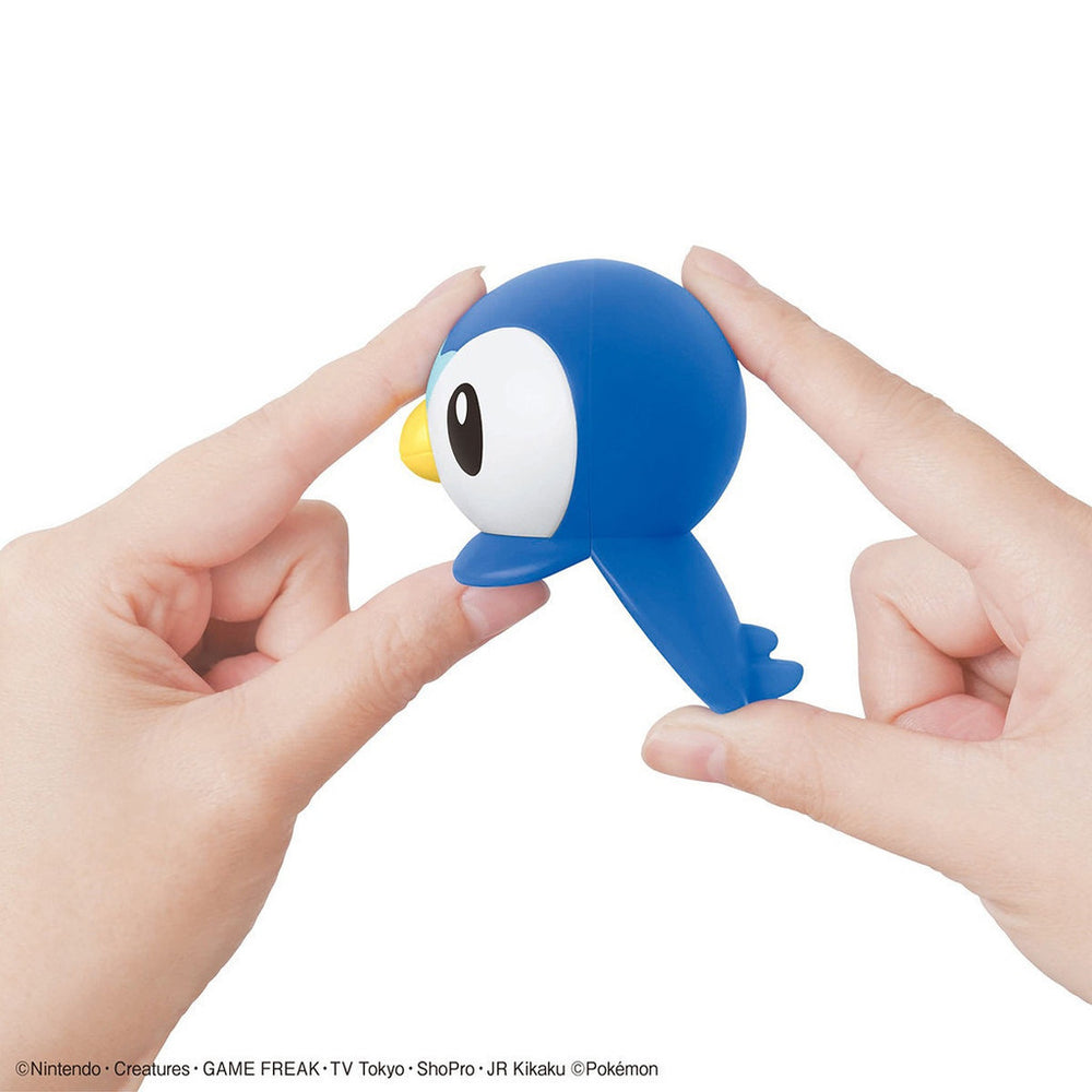 Bandai Spirits Pokemon Plastic Model Collection Quick!! No.6 Piplup - Model Kits