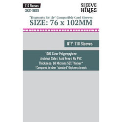 Sleeve Kings Card Sleeves - 60/100 microns thick - 55/110 per pack - board game card sleeves