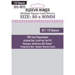 Sleeve Kings Card Sleeves - 60/100 microns thick - 55/110 per pack - board game card sleeves