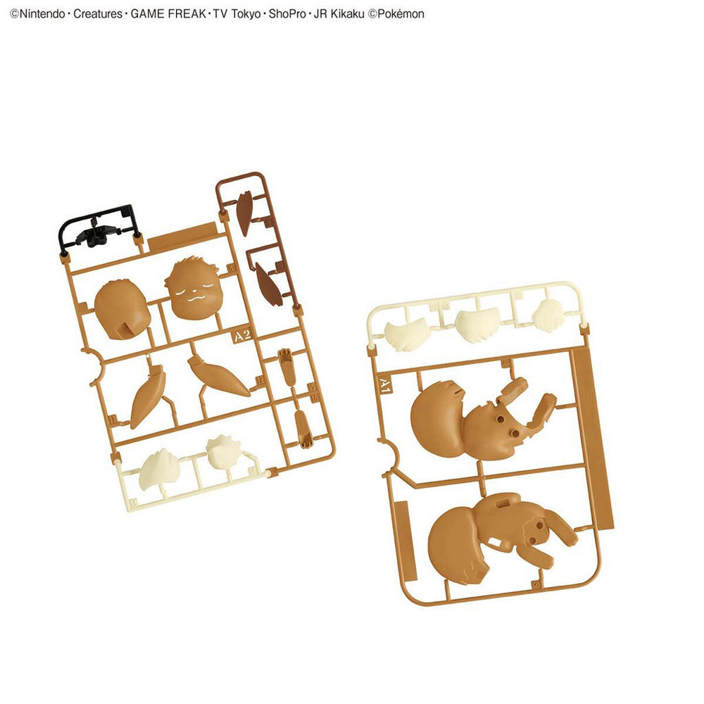 Bandai Spirits Pokemon Plastic Model Collection Quick!! No.07 Eevee (Sleeping Pose) - Model Kits
