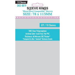 Sleeve Kings Card Sleeves - 60/100 microns thick - 55/110 per pack - board game card sleeves