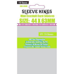 Sleeve Kings Card Sleeves - 60/100 microns thick - 55/110 per pack - board game card sleeves