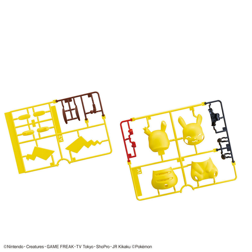 Bandai Spirits Pokemon Plastic Model Collection Quick!! No.16 Pikachu (Sitting Pose) - Model Kits
