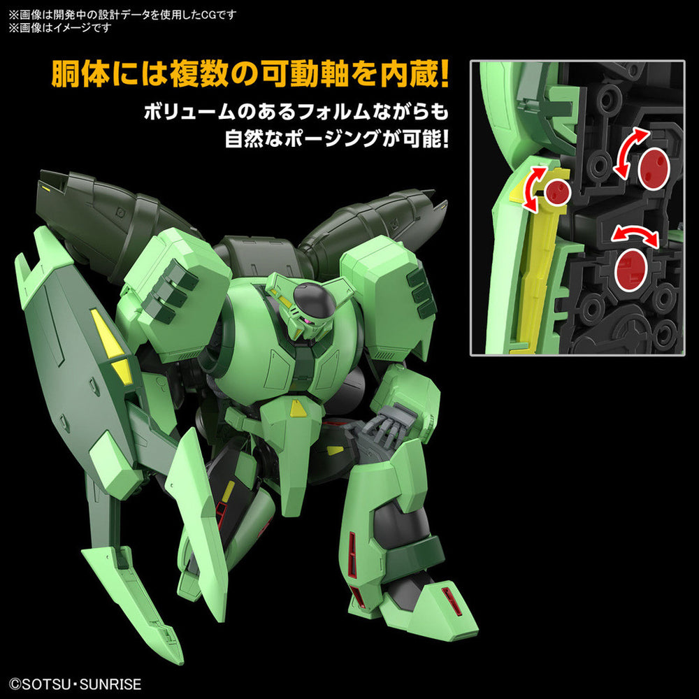 Bandai Spirits 1/144 HG Bolinoak Sammahn (Zeta Gundam) - Model Kits