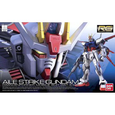 Bandai Spirits RG 1/144 GAT-X105 Aile Strike Gundam - Model Kits