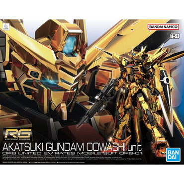Bandai Spirits 1/144 RG Akatsuki Gundam (Oowashi Pack) - Gundam Model Kits