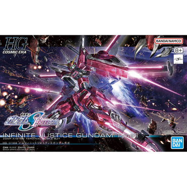 Bandai Spirits 1/144 HG Infinite Justice Gundam Type II (Gundam SEED Freedom) - Gundam Model Kits