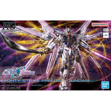 Bandai Spirits 1/144 HG Mighty Strike Freedom Gundam (Gundam SEED Freedom) - Gundam Model Kits