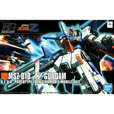 Bandai Spirits 1/144 HGUC MSZ-010 ZZ Gundam - Gundam Model Kits