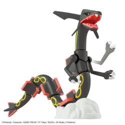 Bandai Spirits Pokemon Plamo Collection Select Series Black Rayquaza - Model Kits