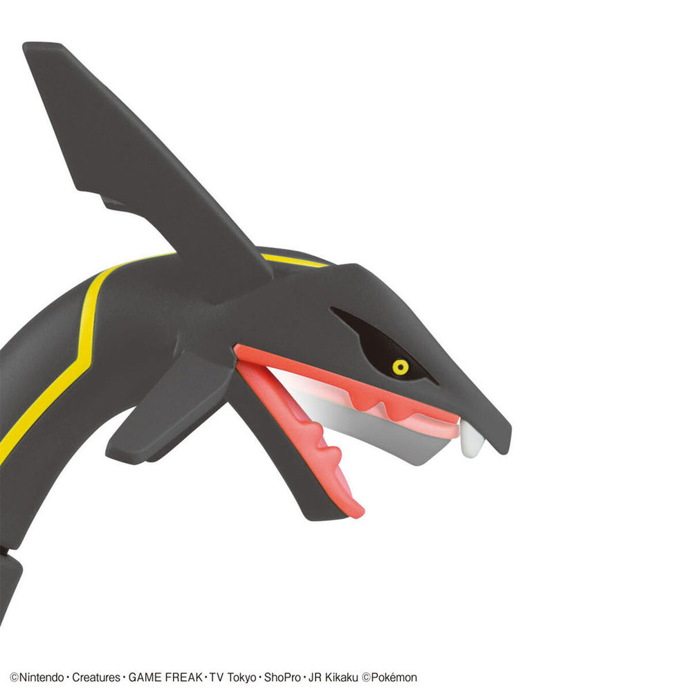 Bandai Spirits Pokemon Plamo Collection Select Series Black Rayquaza - Model Kits