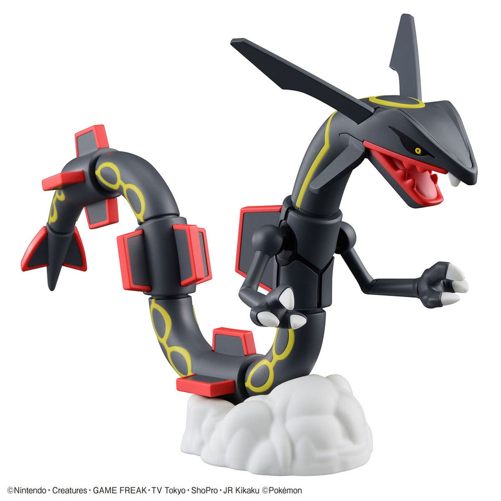 Bandai Spirits Pokemon Plamo Collection Select Series Black Rayquaza - Model Kits