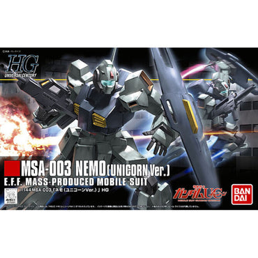 Bandai Spirits 1/144 HGUC MSA-003 Nemo (Unicorn Ver.) - Model Kits