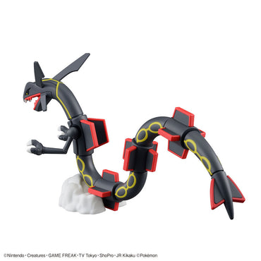 Bandai Spirits Pokemon Plamo Collection Select Series Black Rayquaza - Model Kits