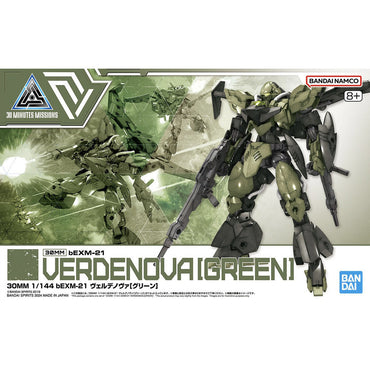 Bandai Spirits 1/144 30MM bEXM-21 VerdeNova [Green] - Gundam Model Kits