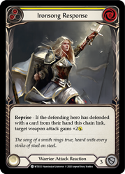 Ironsong Response (Yellow) [U-WTR133] (Welcome to Rathe Unlimited)  Unlimited Normal